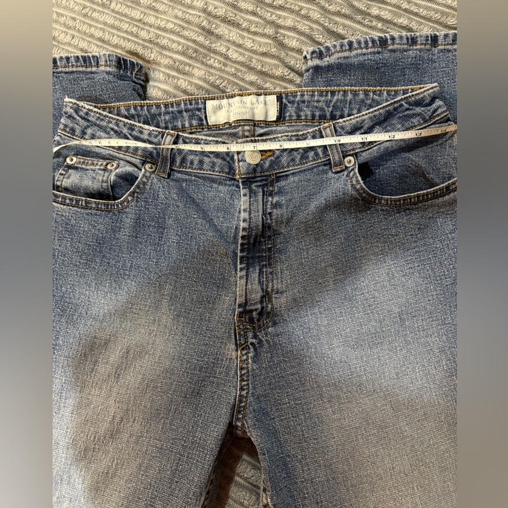 Vintage Mountain Lake Boot Cut Jeans . Sz 12 - Picture 16 of 16